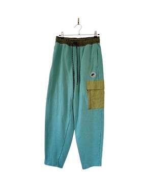 Nike Women's Sportswear Sport Utility High-Rise Fleece Cargo Pants Teal/Green